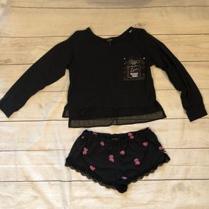 Juicy Couture black label sleep set Sz: M